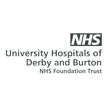 Unit4:n asiakkaan University Hospitals of Derby and Burtonin logo