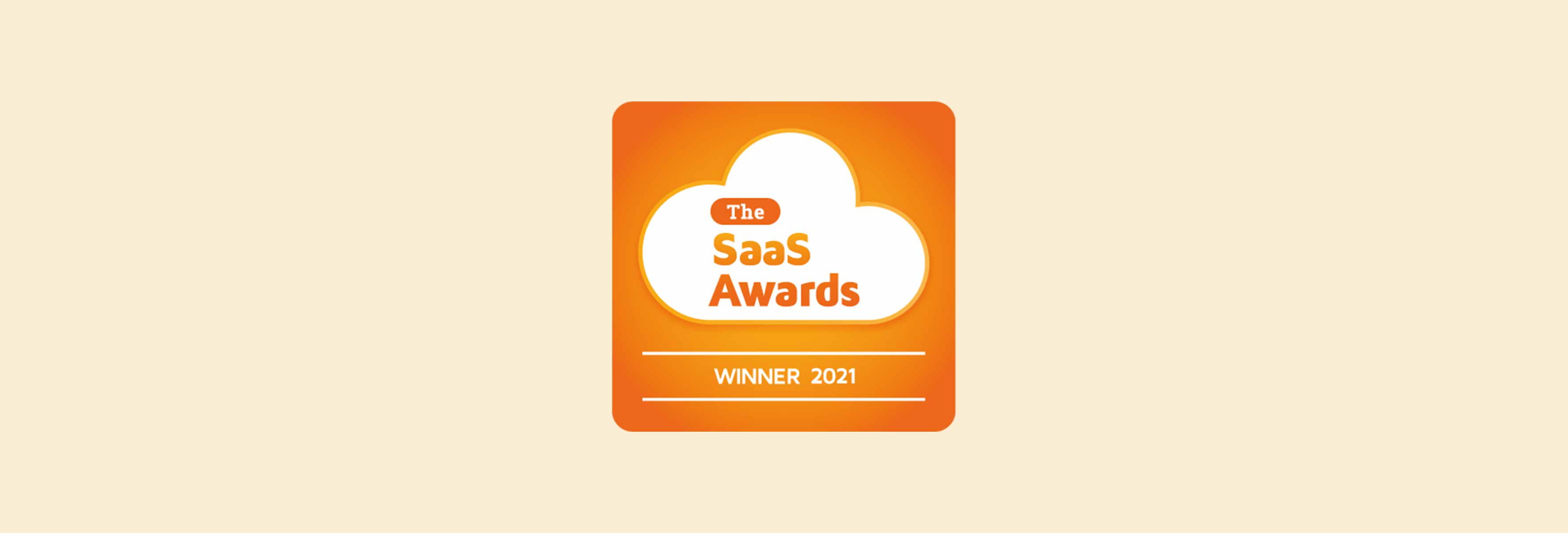 SaaS Award winner logo for Best SaaS ERP