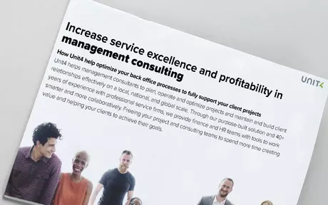 Omslagafbeelding voor eBook over het verhogen van het serviceniveau en de winstgevendheid in managementconsultancy