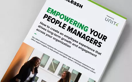 Cover image for "UNLEASH: Empowering your people managers"