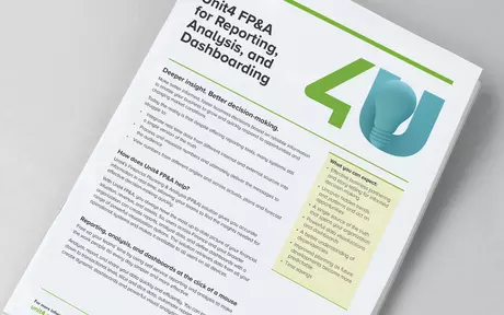 Cover image for FP&A factsheet - Reporting, analysis and dashboarding