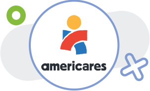 ERPx customer logo + icons as header for quote - Americares