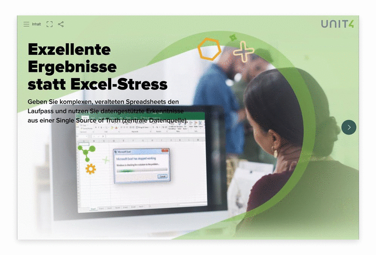 Klicken Sie hier, um unser E-Book zu lesen: Exzellente Ergebnisse statt Excel-Stress