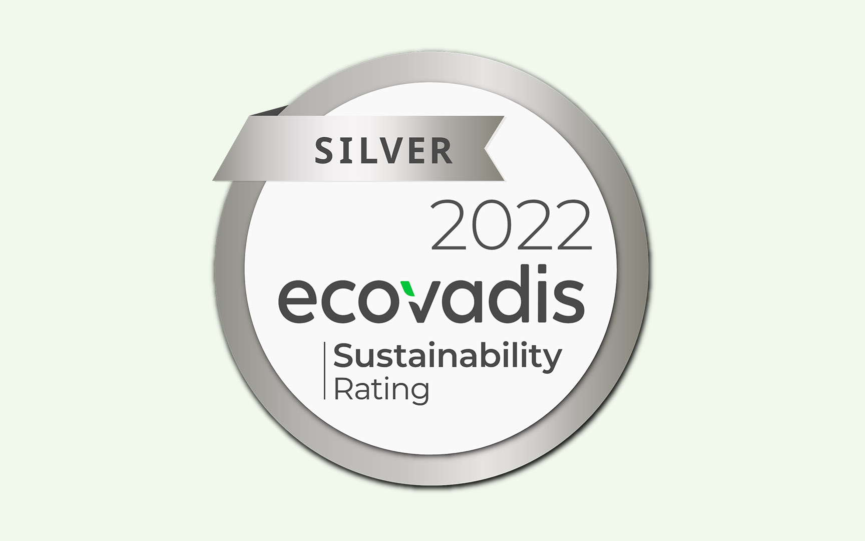 EcoVadis silver medal