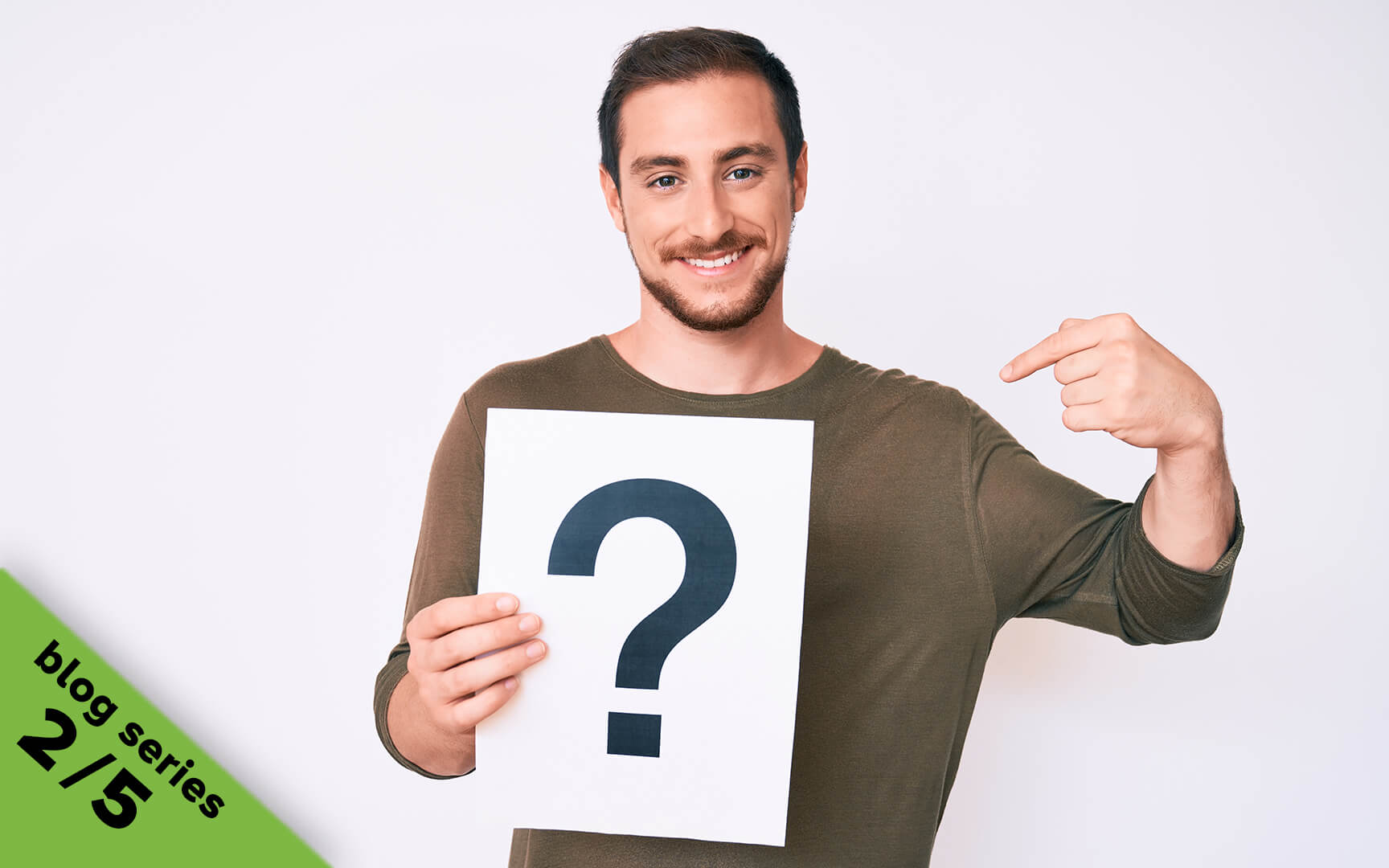 man with question mark