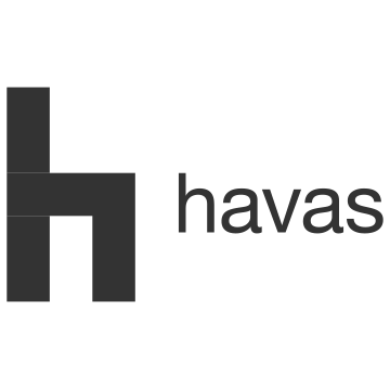 Logo van Unit4 klant, Havas