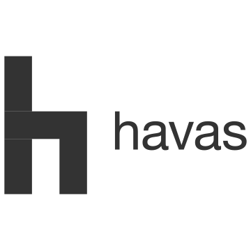 Logo van Unit4 klant, Havas