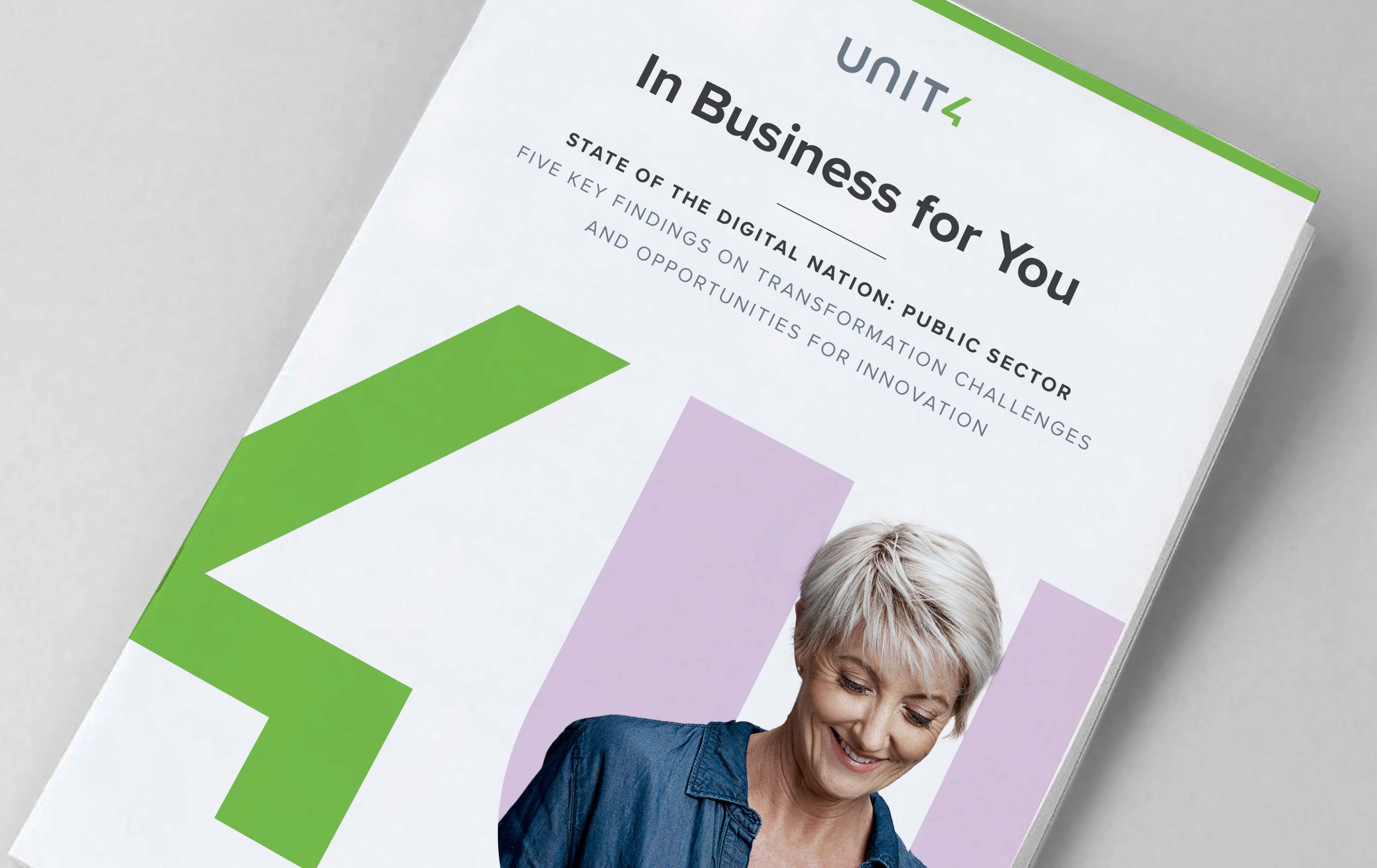 Cover image of white paper: State of the digital nation: public sector