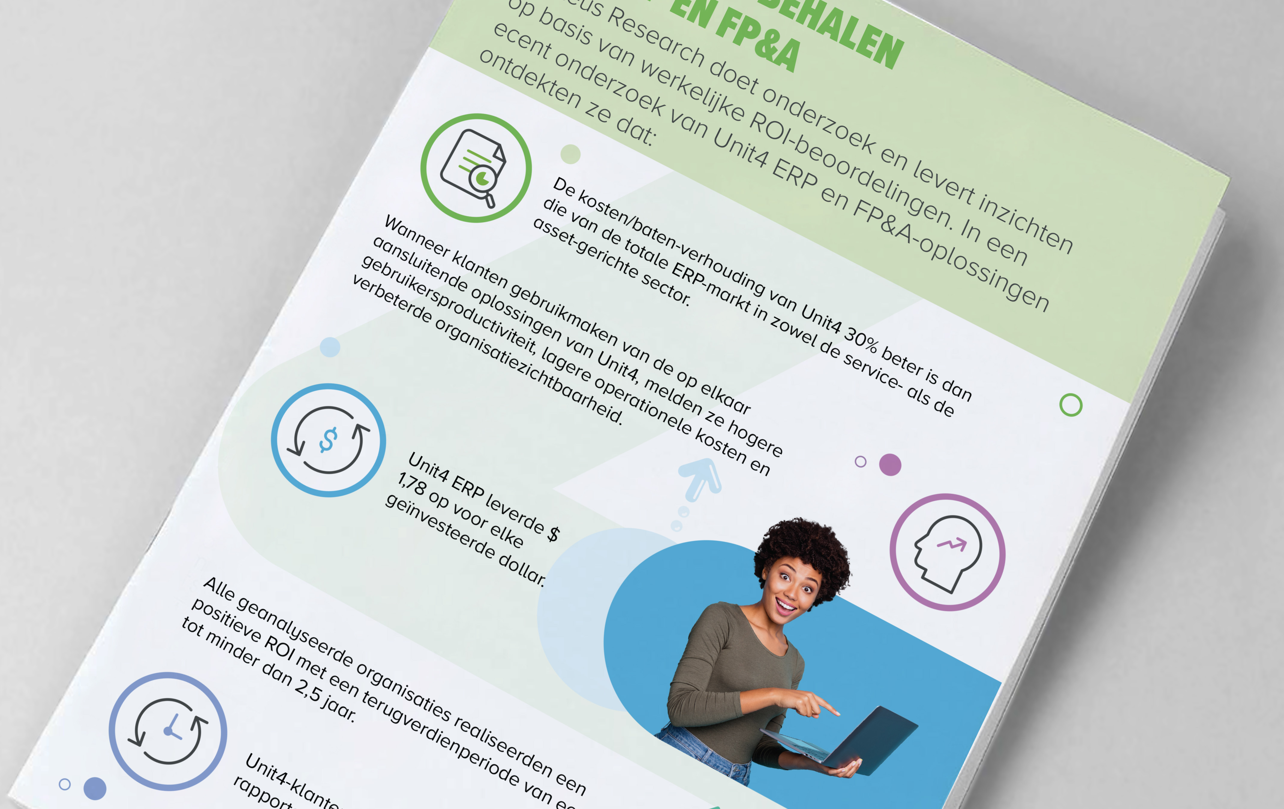 Voorbladafbeelding voor Nucleus infographic over de waarde van geharmoniseerde ERP- en FP&A-oplossingen