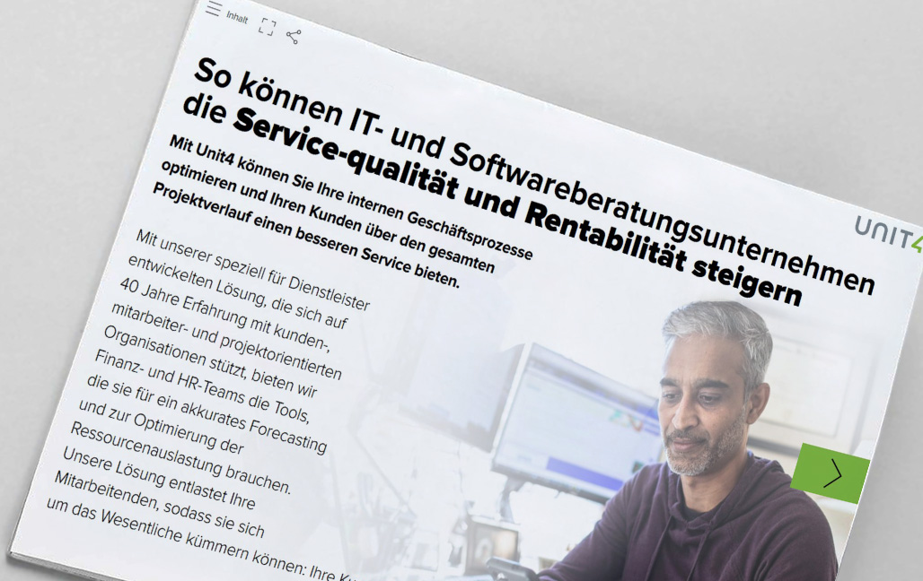 Titelbild für das E-Book: „Increase service excellence and profitability in IT & software consulting“