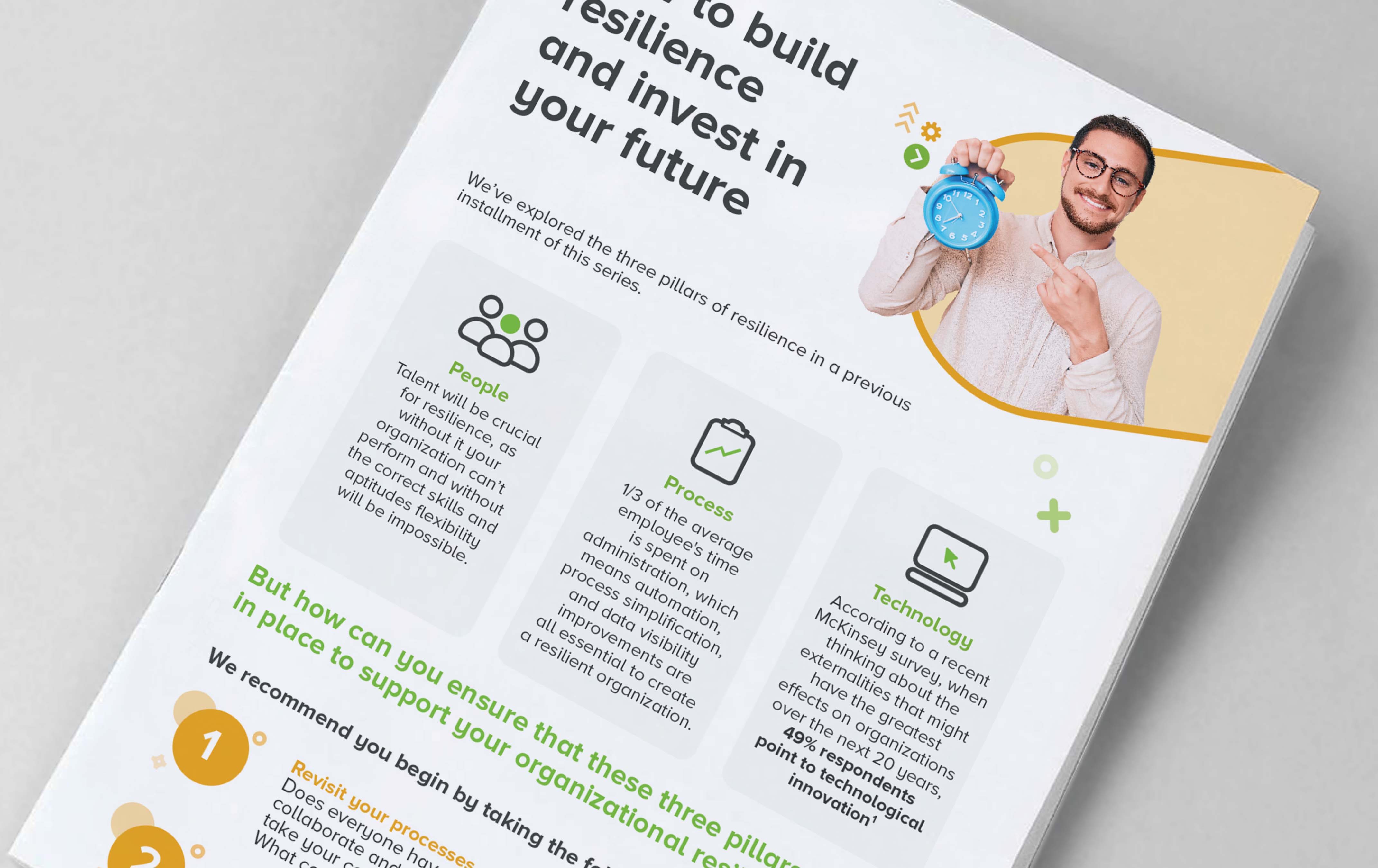 Näin rakennetaan  resilienssiä ja sijoitetaan tulevaisuuteen-infografiikan kansikuva