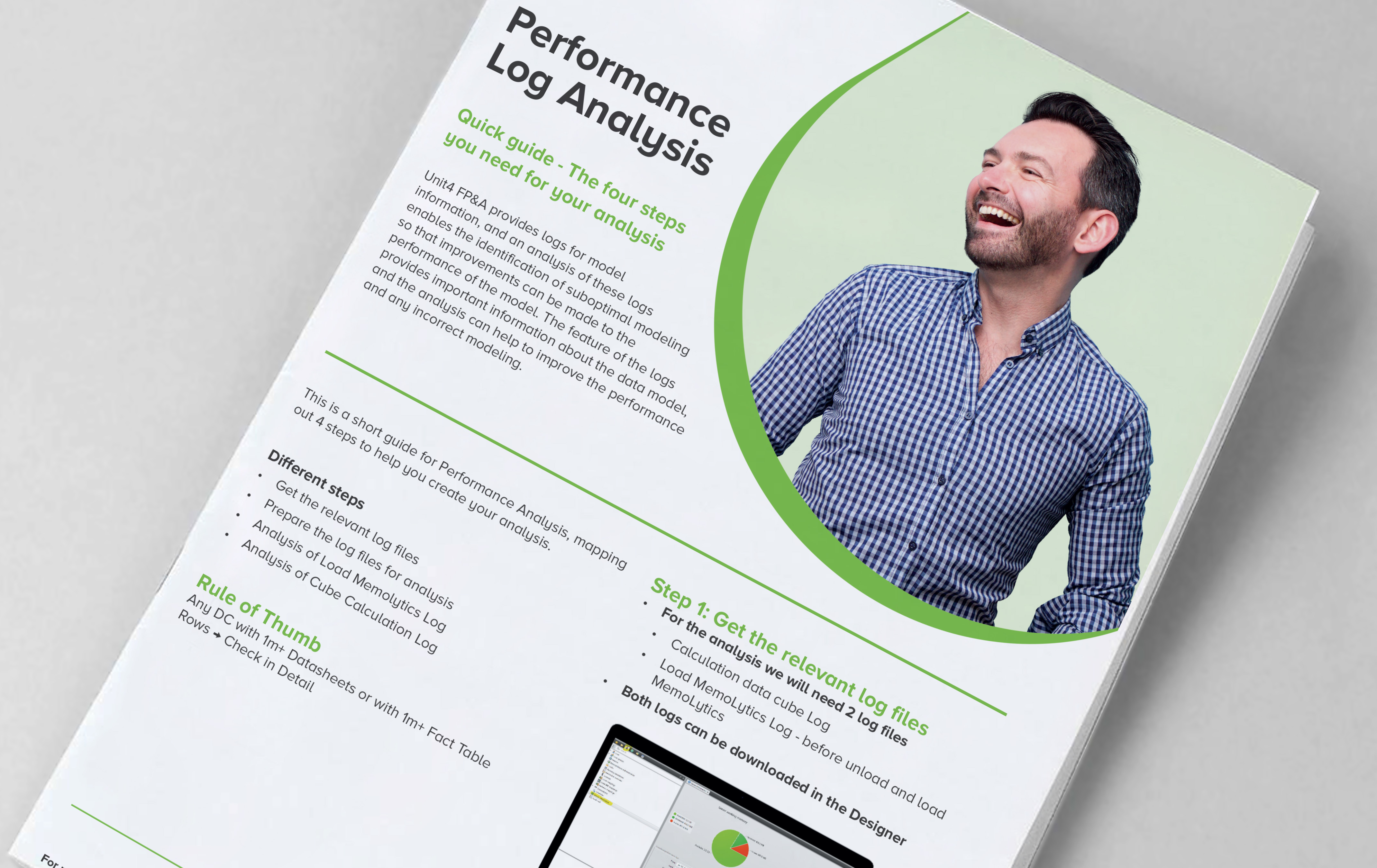 Unit4 FP&A Performance Log Analysis-tietosivun kansikuva