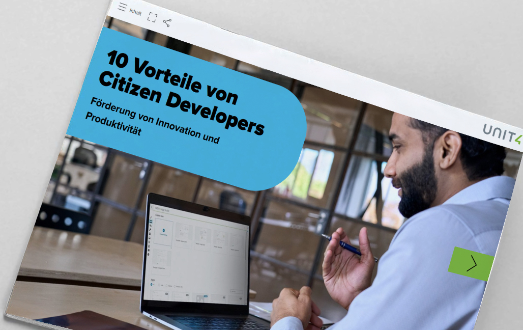 Klicken Sie hier, um das E-Book „10 Benefits of Citizen Developers“ zu lesen