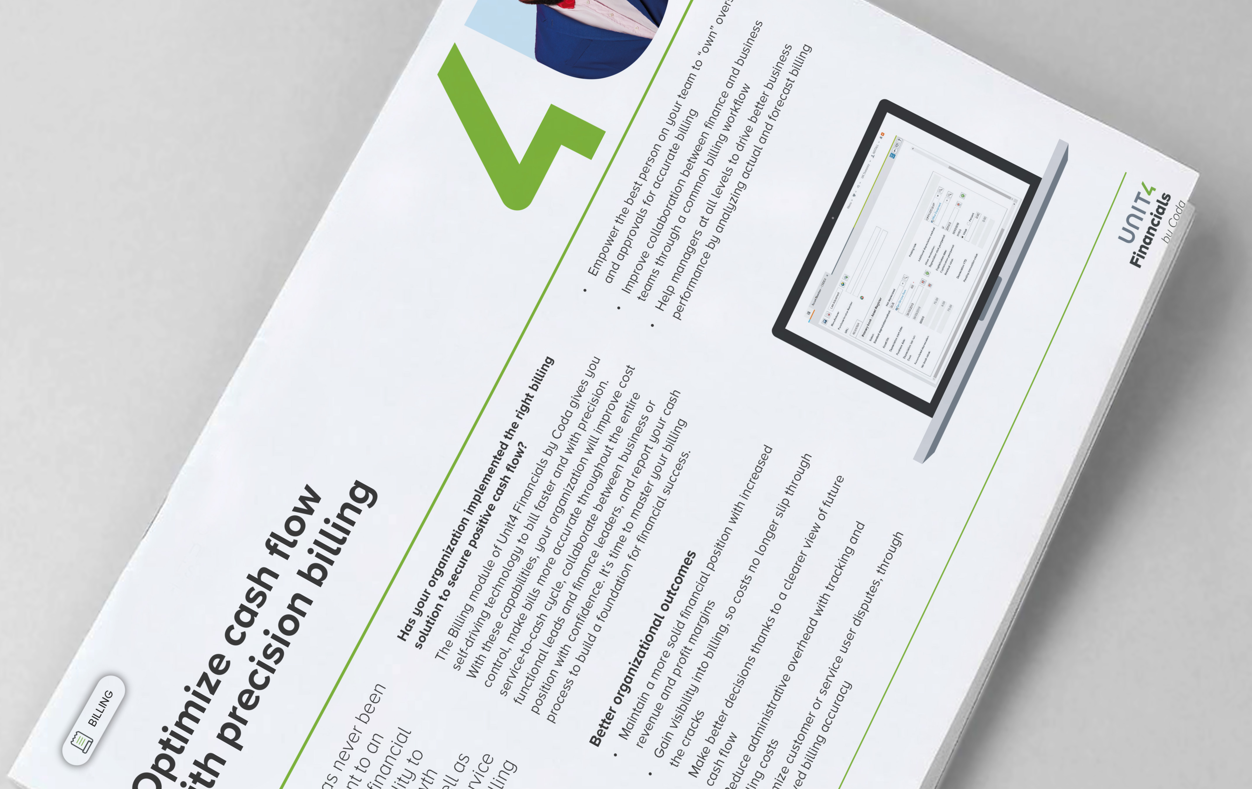 Lataa Unit4 Financials by Coda Billing -tietosivu napsauttamalla tätä