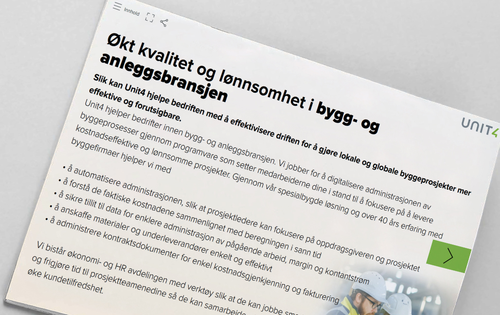 Forsidebilde til e-bok om hvordan du øker servicekvalitet og lønnsomhet i byggebransjen