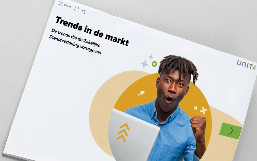 Afbeelding voor Unit4 e-book: '7 megatrends voor de PSO-markt'
