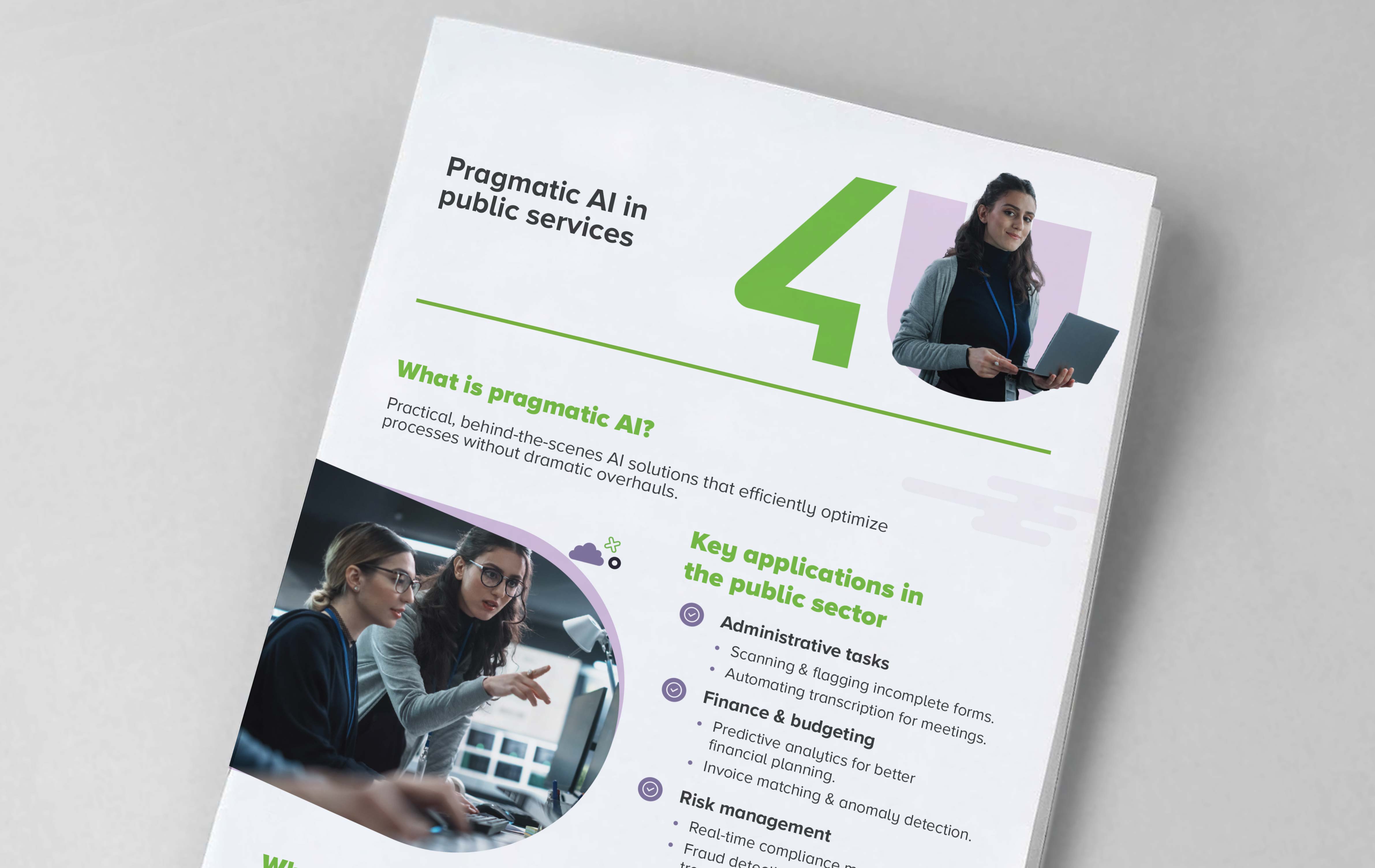 Lataa infografiikka: Käytännönläheinen tekoäly julkisissa palveluissa