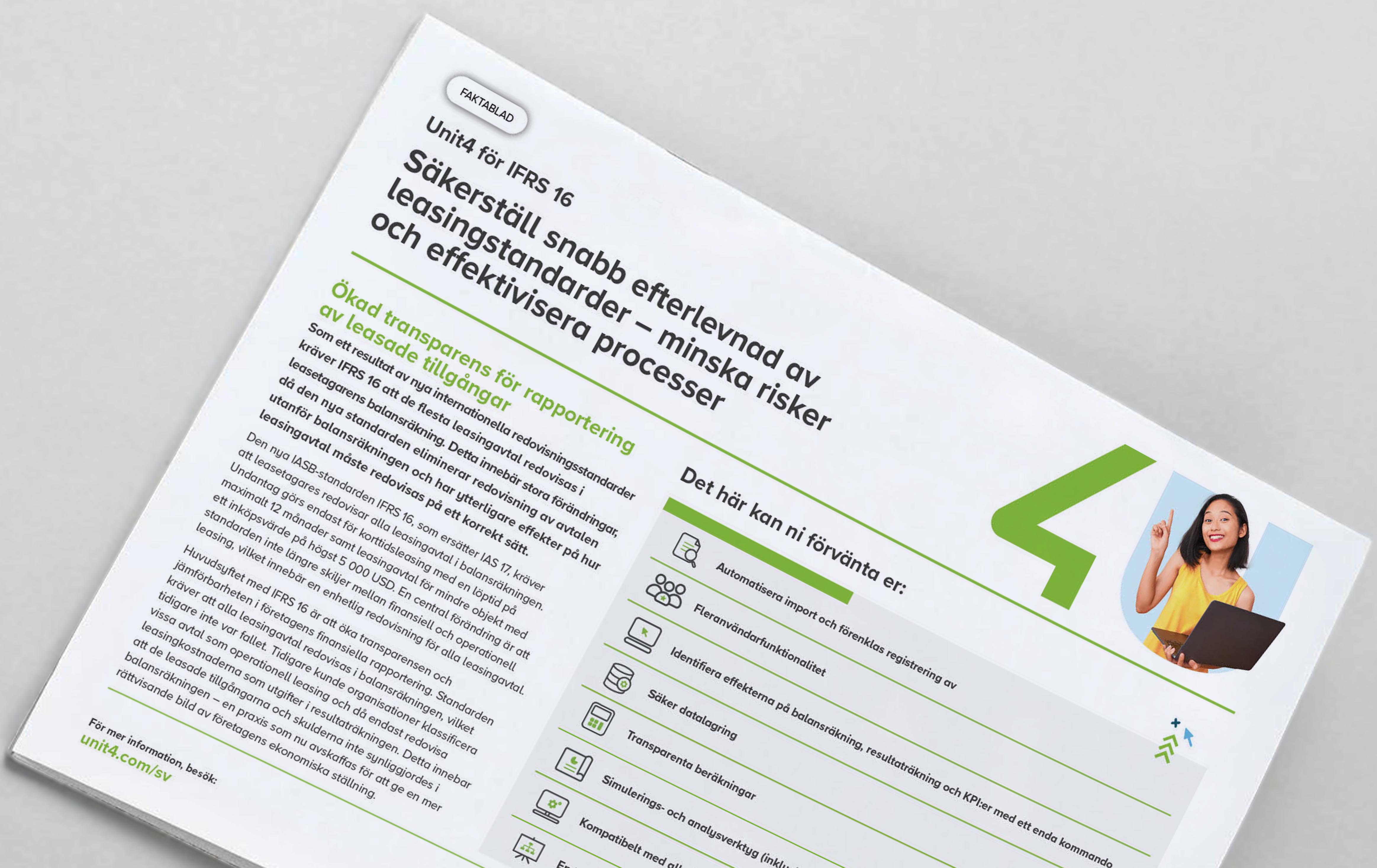 Cover image for FP&A IFRS 16 factsheet