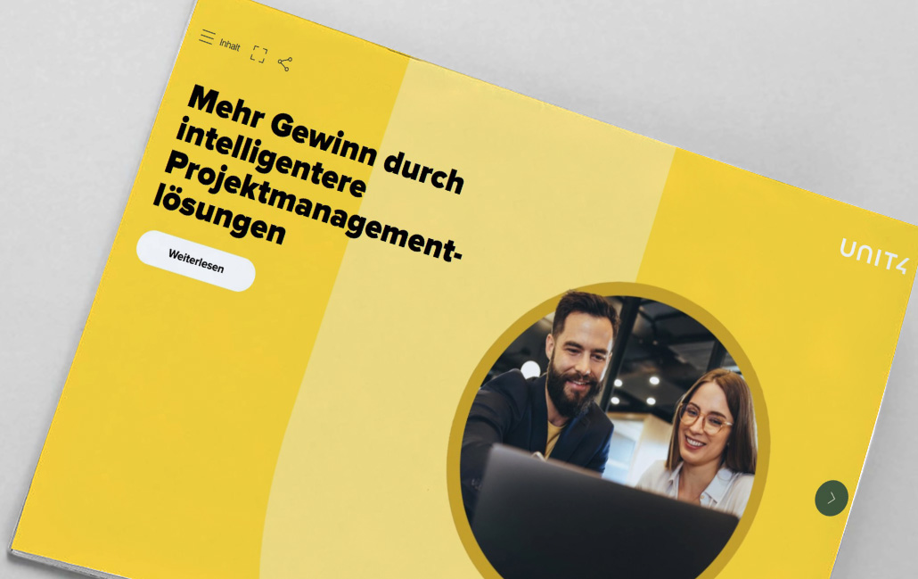 Klicken Sie hier, um unser E-Book zu lesen: Unlocking profit with smarter project management solutions