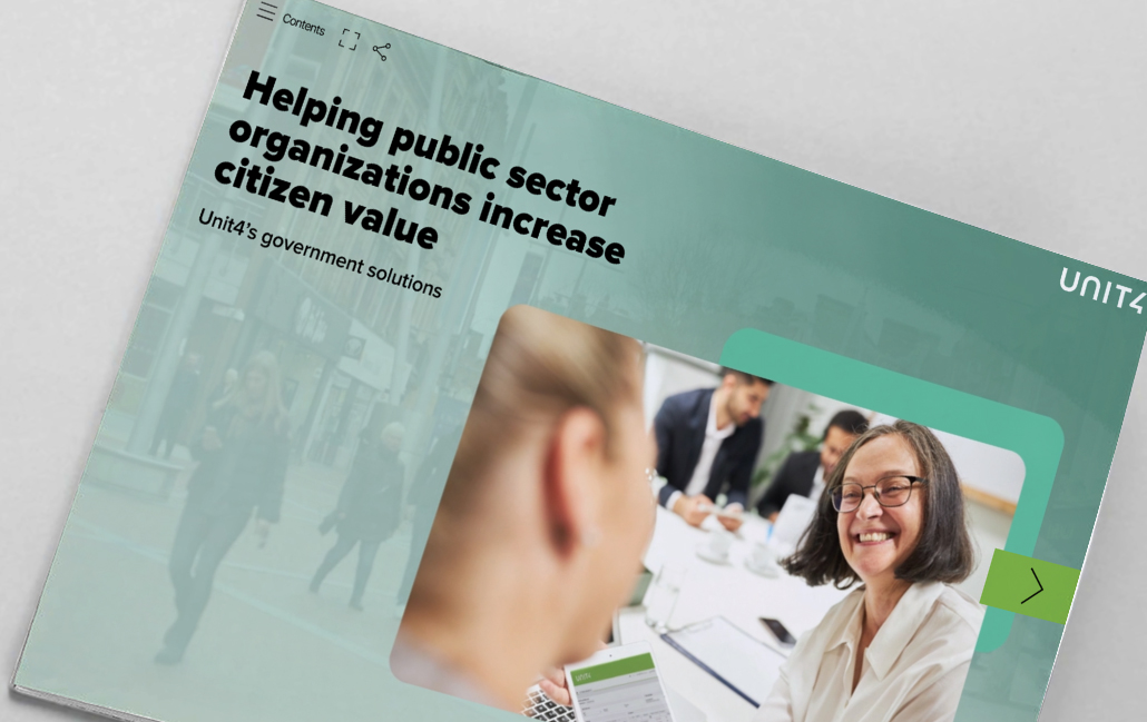 Kansikuva e-kirjasta, jossa kerrotaan, miten julkisen sektorin organisaatioita autetaan lisäämään kansalaisten saamaa hyötyä