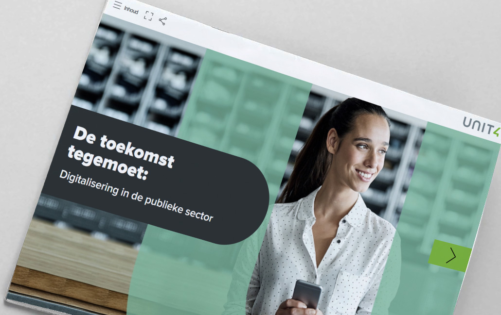 Afbeelding voor eBook over digitalisering voor de publieke sector