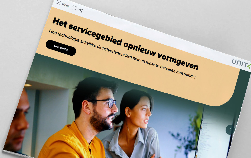 Klik hier om ons e-book te lezen: 'Het servicegebied opnieuw vormgeven'