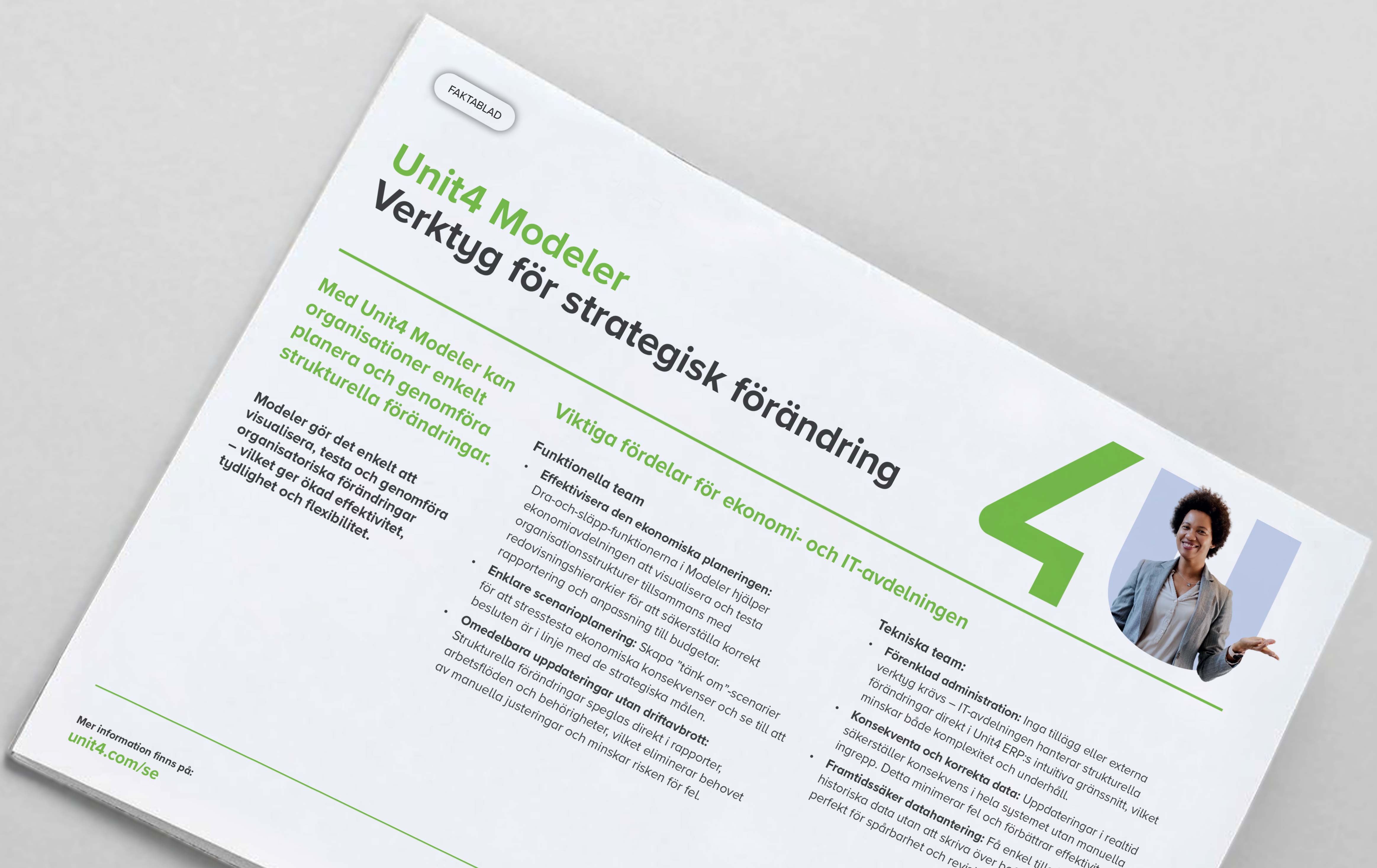 Klicka här för att läsa vårt faktablad om Unit4 Modeler