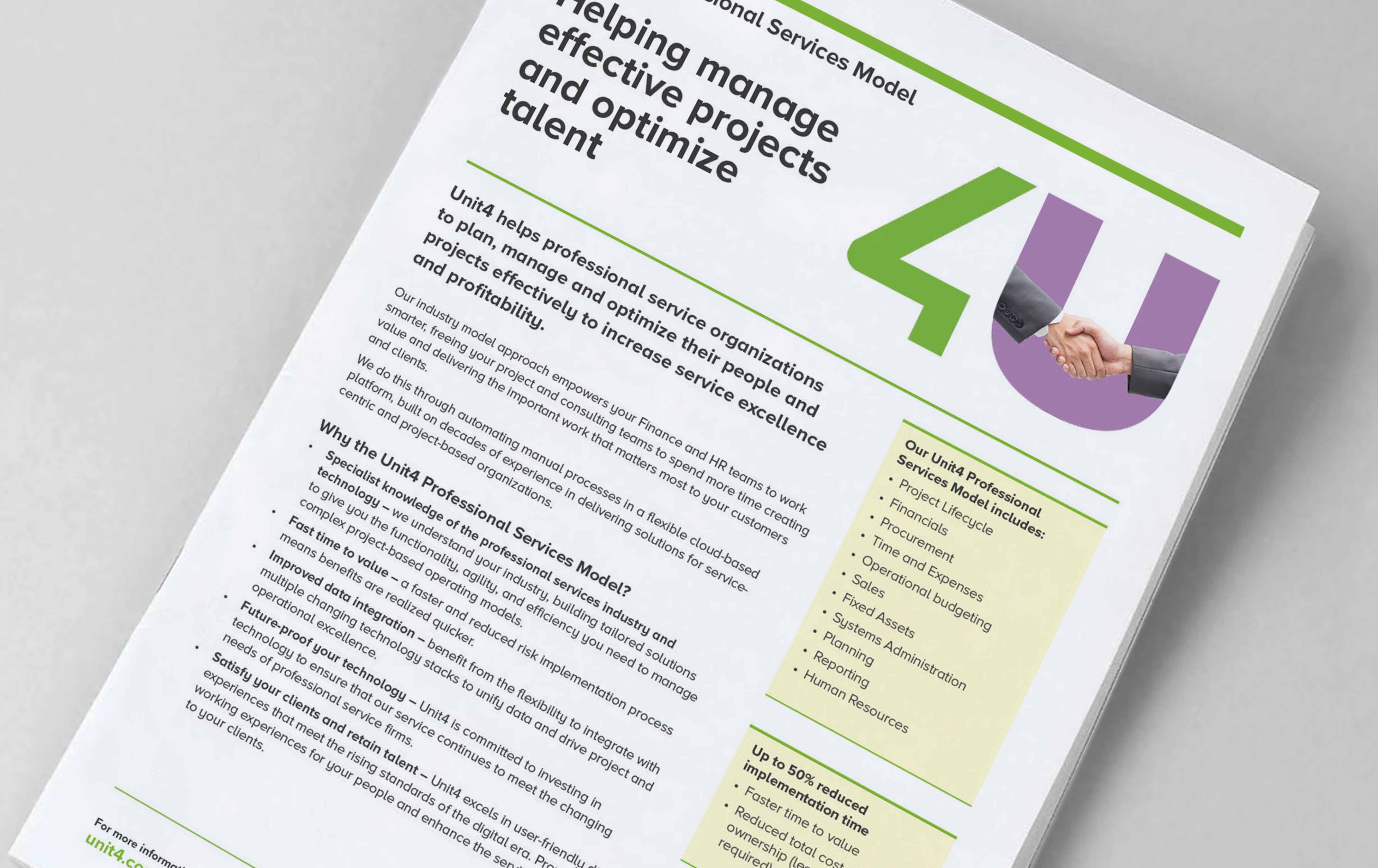 Cover image for Professional Services industry model overview