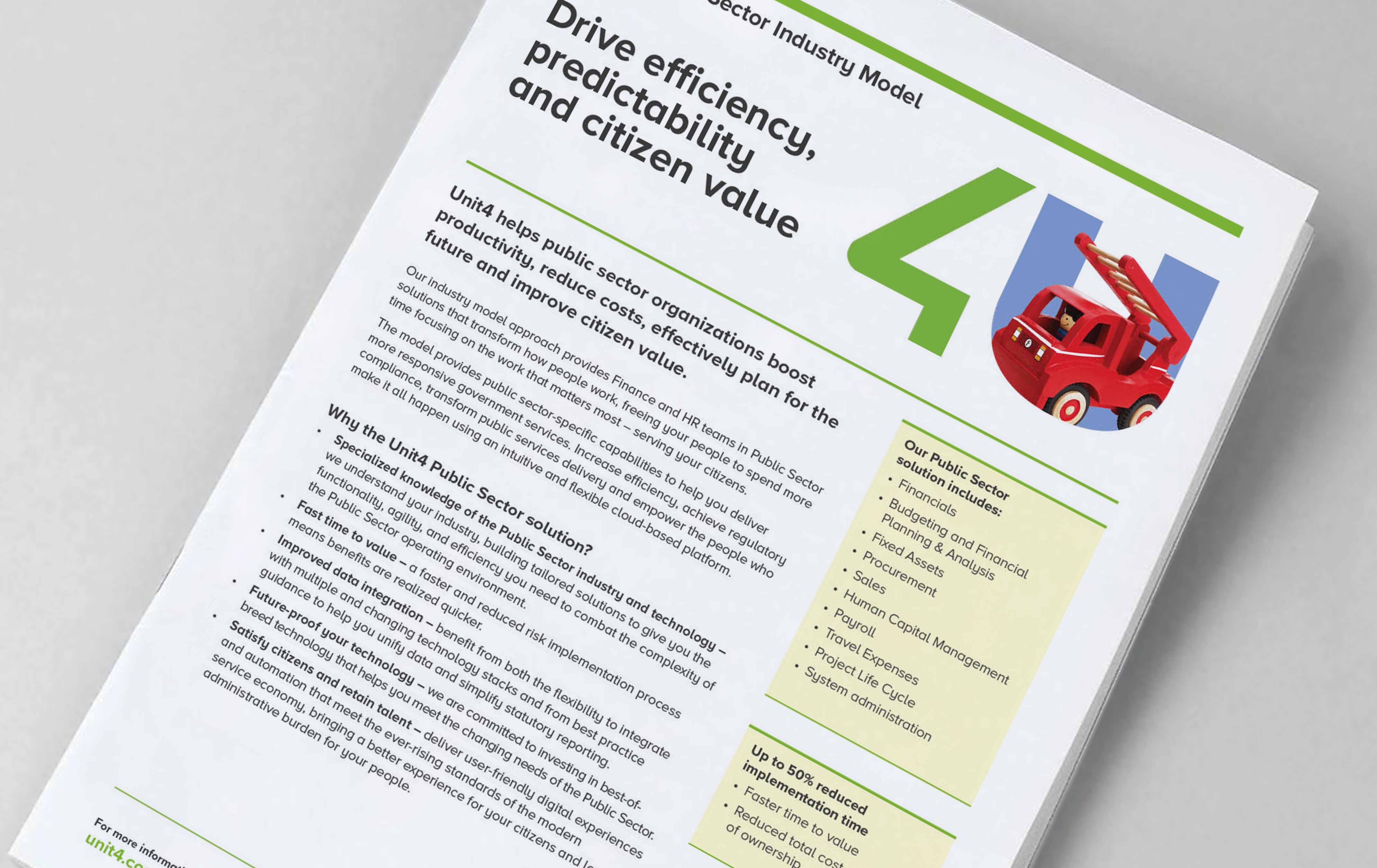 Cover image for Public Sector industry model overview