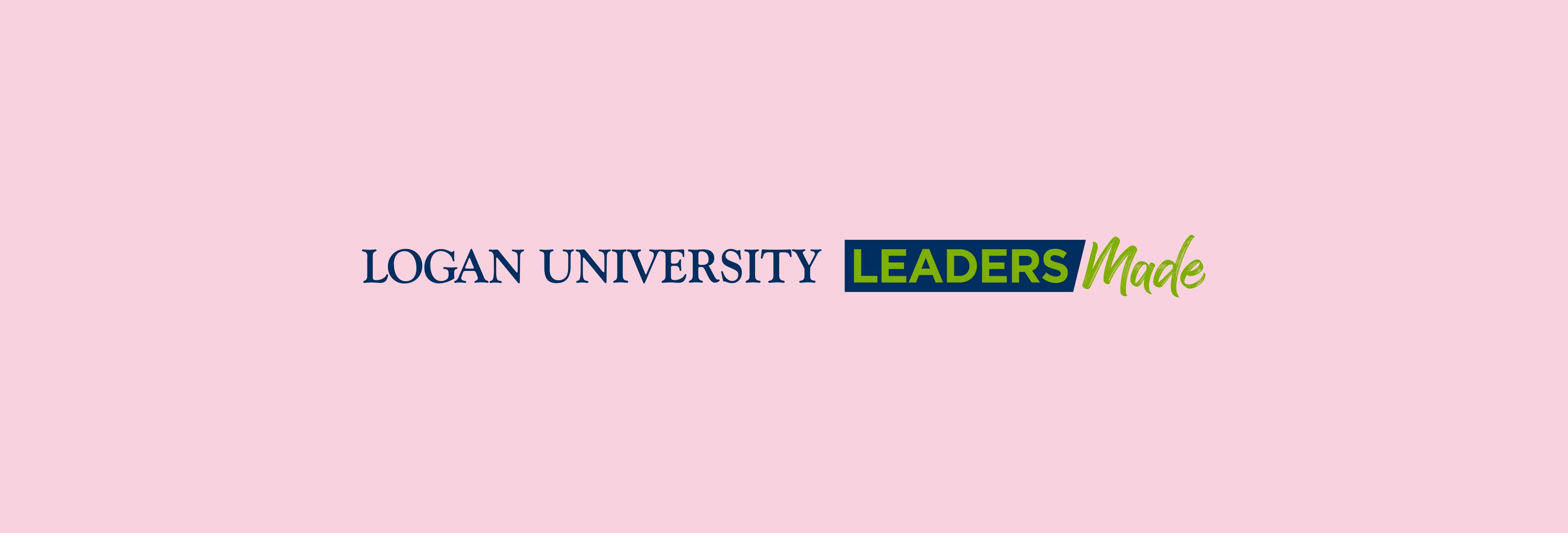 logan university leaders made logo