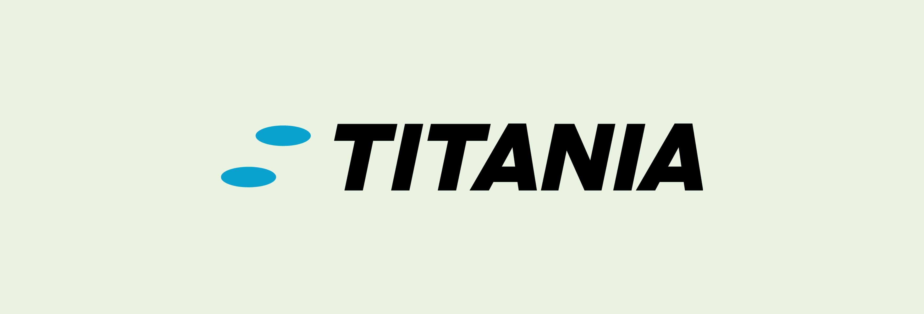 Titania logo wide