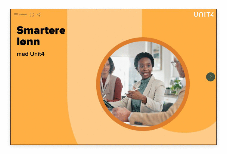 Forsidebilde av Unit4s e-bok om lønn