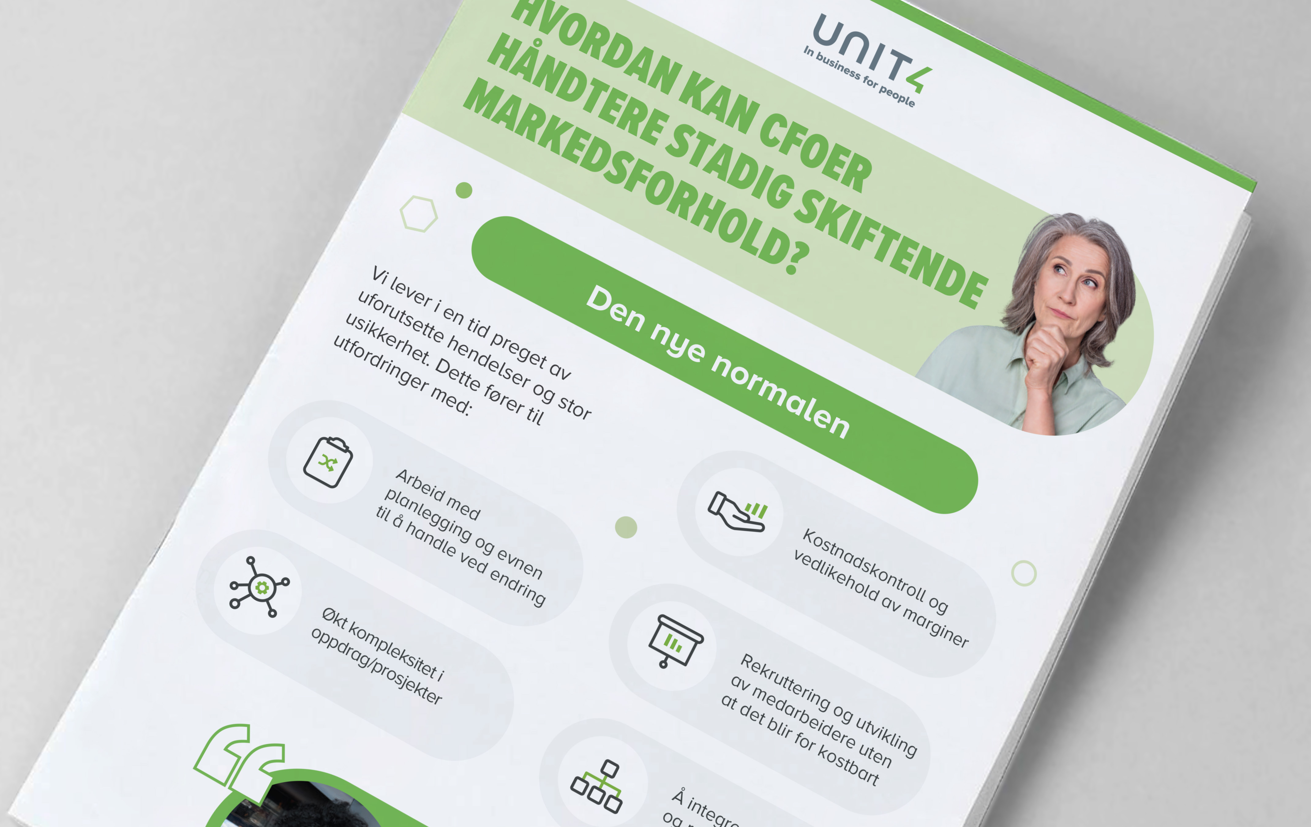 Forsidebilde for infografikk om CFO’er