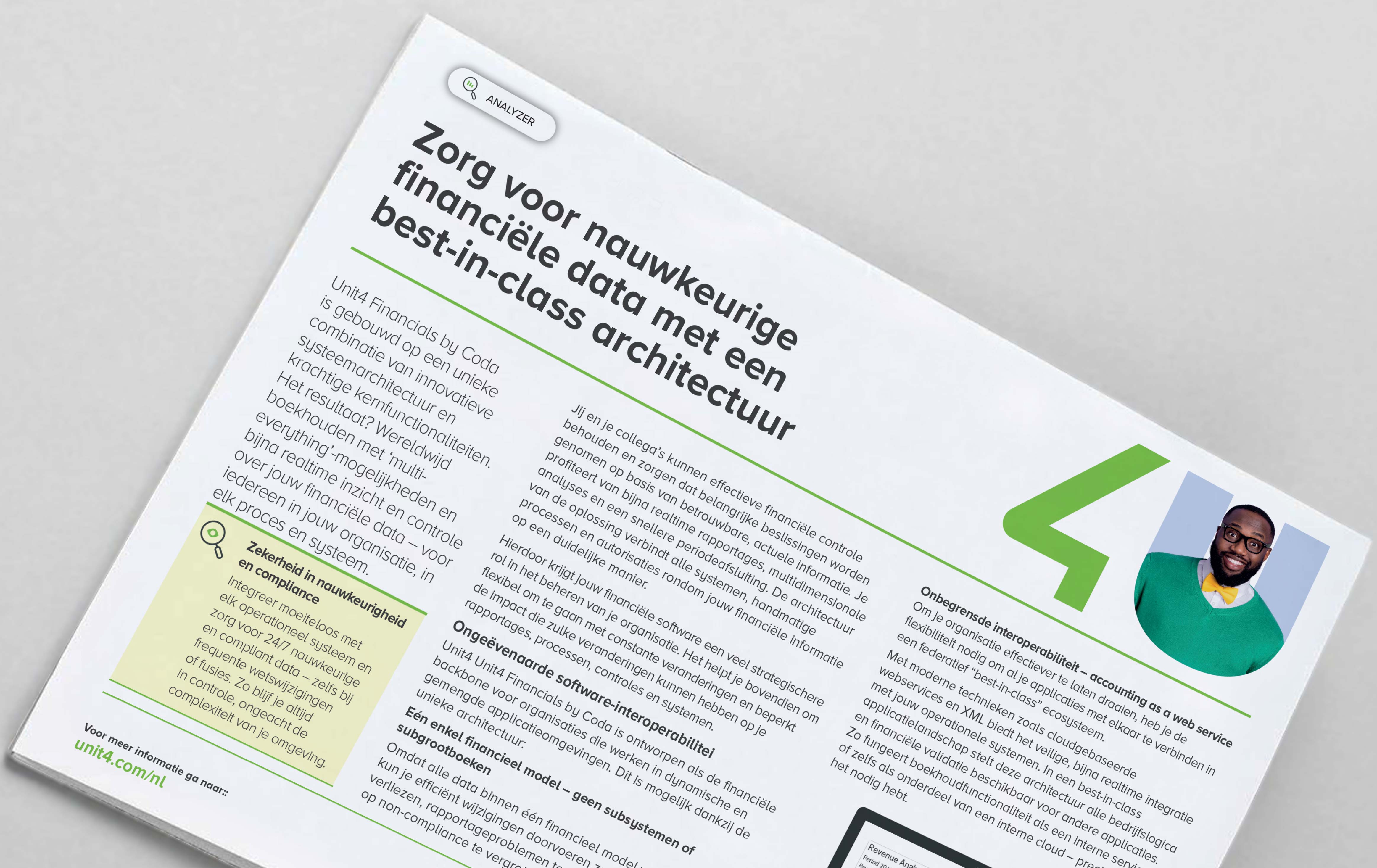 Klik hier om de onze factsheet over Unit4 Financials by Coda Analyzer te downloaden