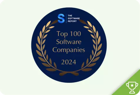 Top 100 Software Companies of 2024 logo