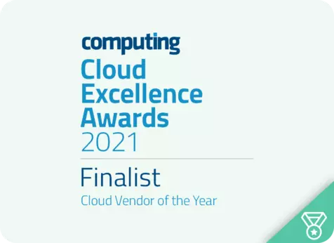 Computing Communications Excellence awards finalist logo