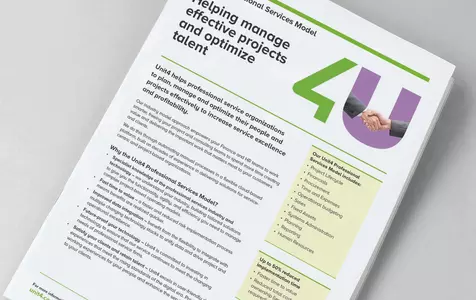 Cover image for Professional Services industry model overview