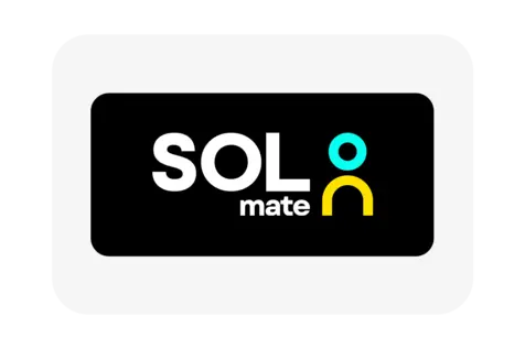 solmate financial services and statement processing integrations logo
