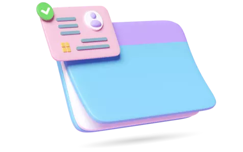 3D image of a contract