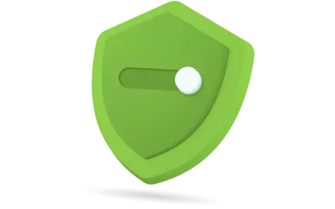 3D image of a shield