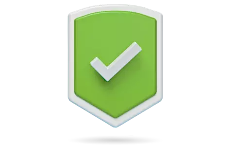 3D image of a check mark