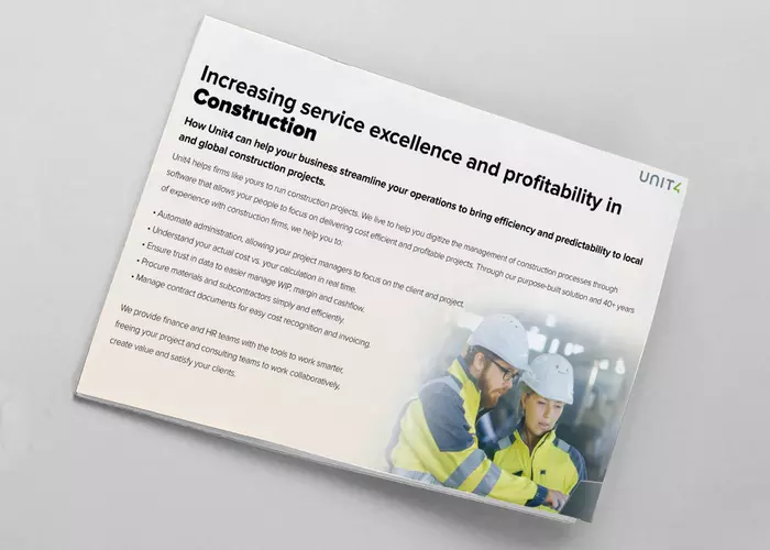 Titelbild für das E-Book über die Steigerung der Servicequalität und Rentabilität im Baugewerbe