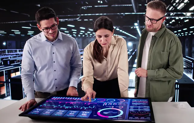 Klicka på den här knappen för att besöka vår resurssida för ekonomiavdelningen