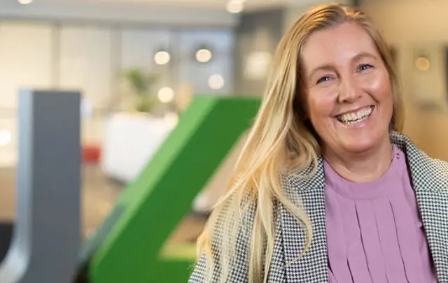 Susanne Björnhöfde, People Success Leader för Unit4 i Norden