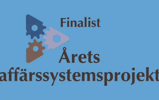Vi är i final i Årets Affärssystem 2021/2022