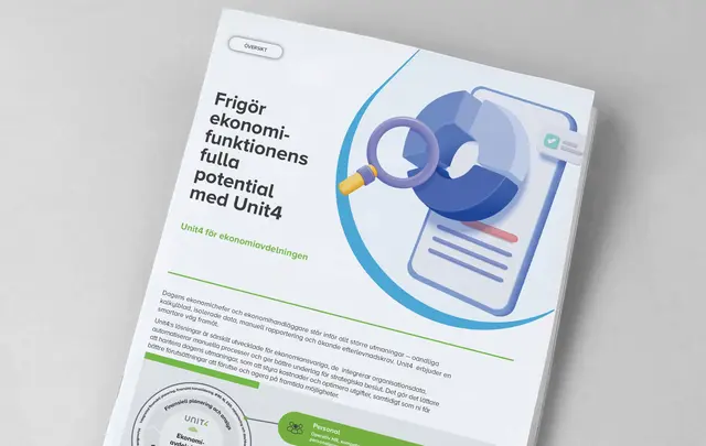 Klicka här för att läsa vår rapport: ”Frigör ekonomifunktionens fulla potential med Unit4” 