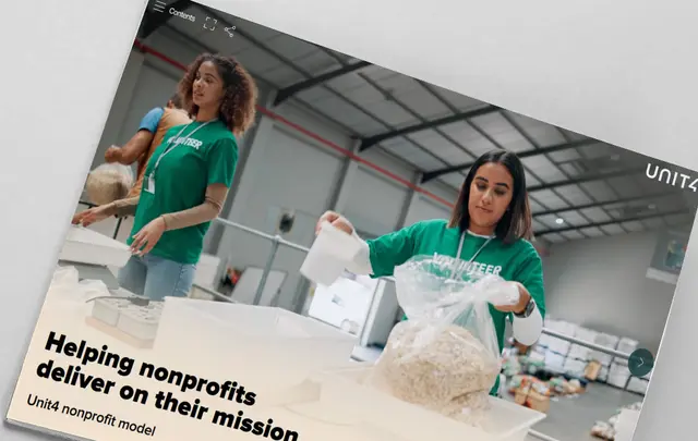 Klicka på den här knappen för att ladda ned vår översikt över Unit4-lösningar för organisationer inom den offentliga sektorn