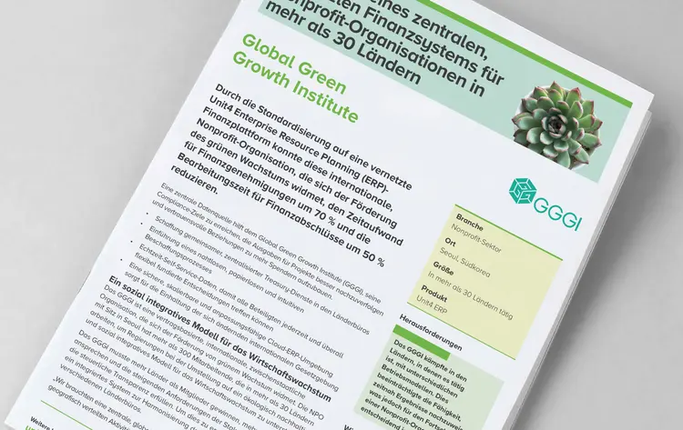 Titelbild für die Kundenstory vom Global Green Growth Institute