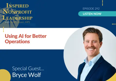Podcast episode on AI for better operations with guest Bryce Wolf. 