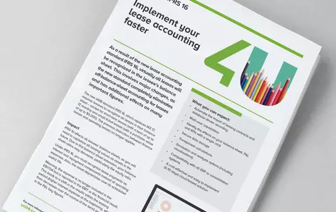 omslagsbild för FP&A – IFRS 16 faktablad
